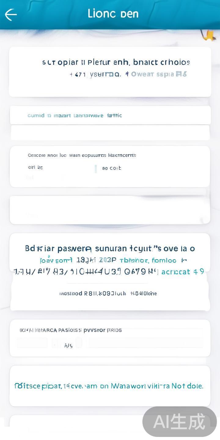 万博体育手机端登录指南:便捷快捷的登录方式全面解析 1.账号密码登录
这是最传统也是最常用的方法。用